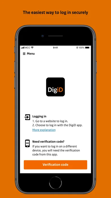 DigiD screenshot 1