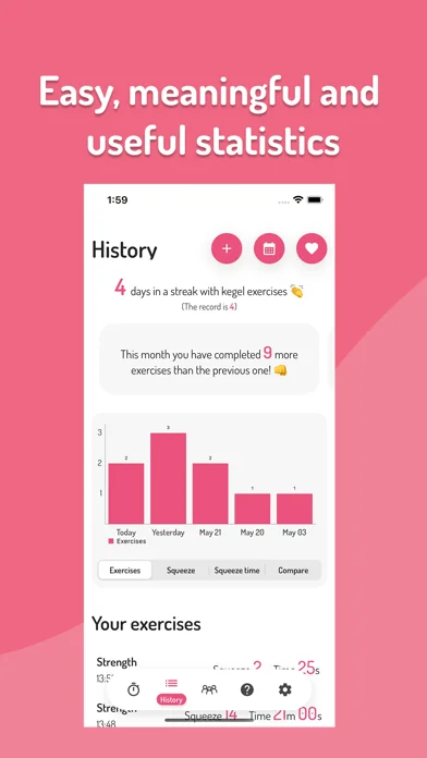 Squeeze Time - Kegel exercises screenshot 2