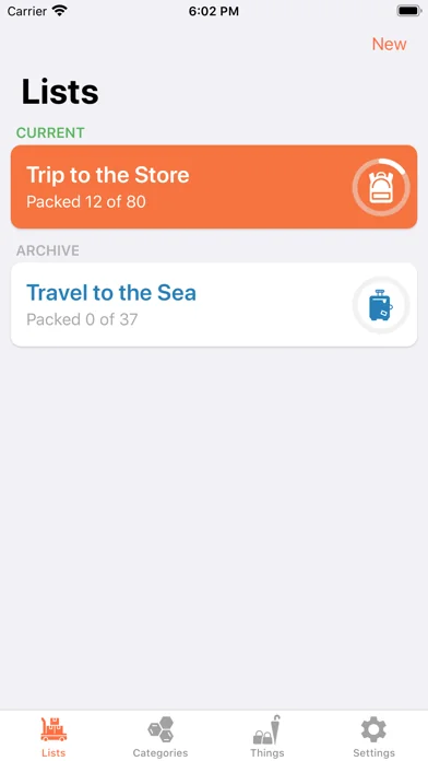 ToPack: Die Packlisten-App