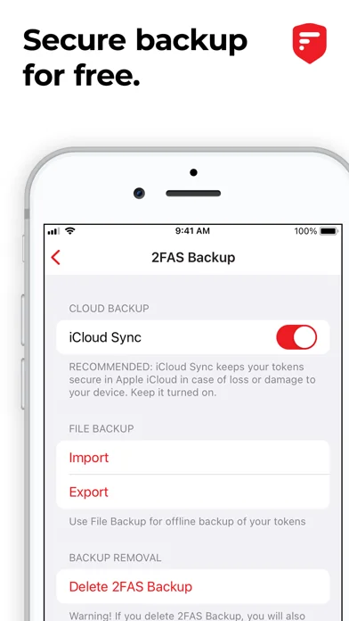 2FA Authenticator (2FAS) screenshot 4