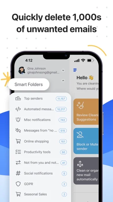 Clean Email: Inbox Cleaner screenshot 4