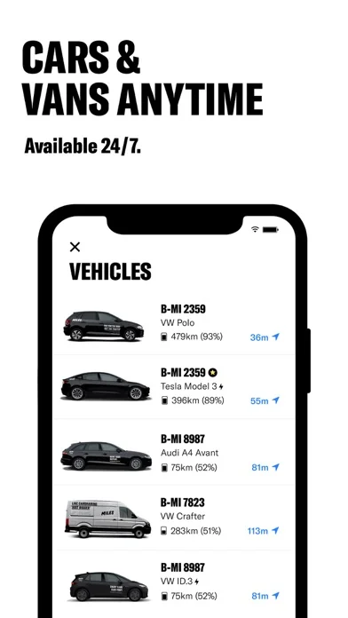 MILES Carsharing & Vansharing screenshot 2