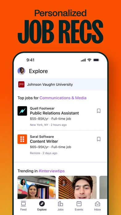 Handshake Jobs & New Careers screenshot 2