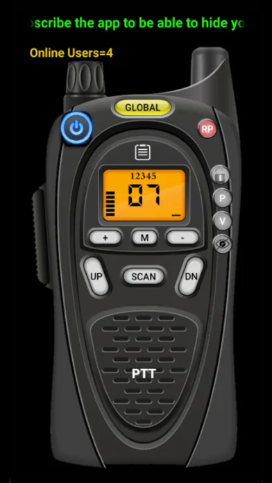 Online Walkie Talkie Pro screenshot 1