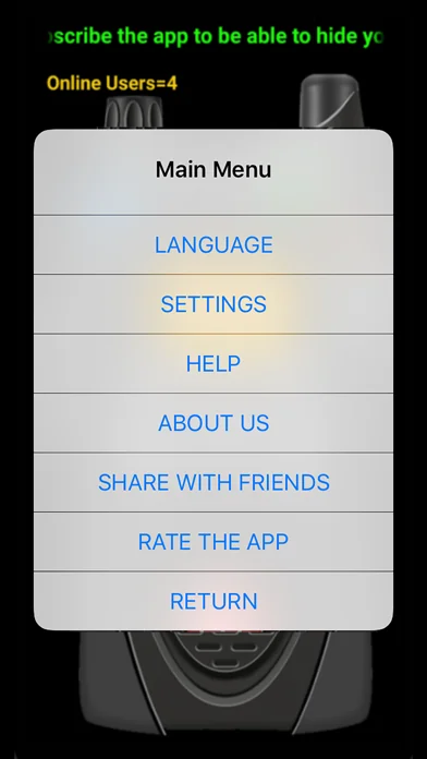 Online Walkie Talkie Pro screenshot 4
