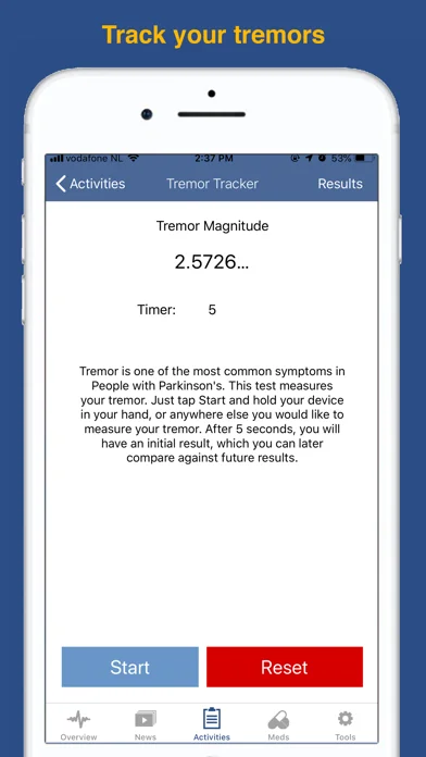 Parkinson's LifeKit screenshot 4