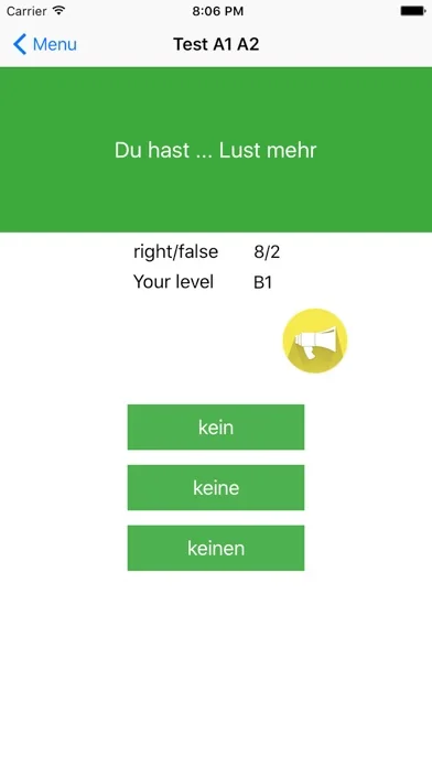 Deutsch Test A1 A2 B1 Prüfung screenshot 1