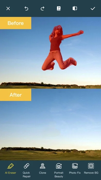 Photo Retouch-Bildbearbeitung
