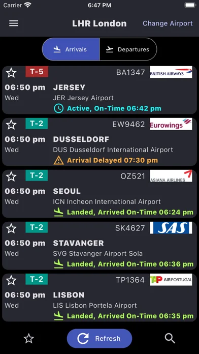Flight Tracker von Flightastic