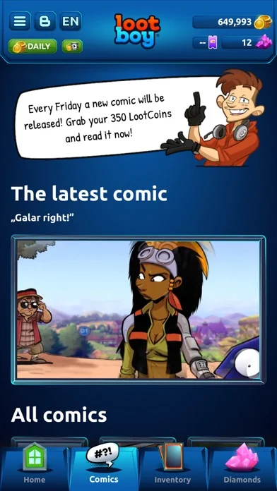 LootBoy: Packs. Drops. Games.