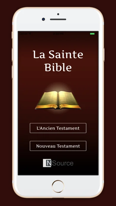 La Sainte Bible - français screenshot 1