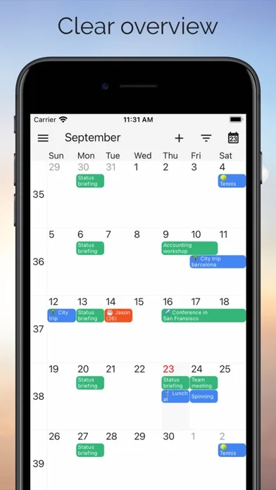 One Calendar screenshot 1