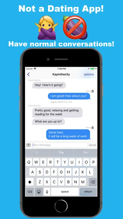 Bored Chat-chat with strangers screenshot 2