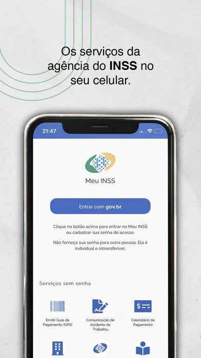 Meu INSS - Central de Serviços screenshot 1