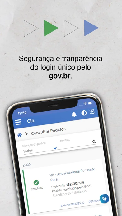 Meu INSS - Central de Serviços screenshot 2