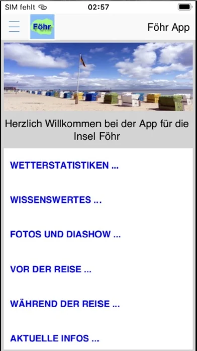 Föhr App für den Urlaub