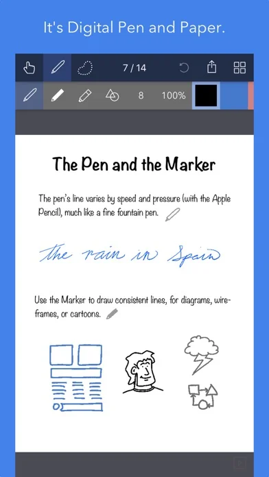 Noteflow+ Digital Notebook screenshot 1