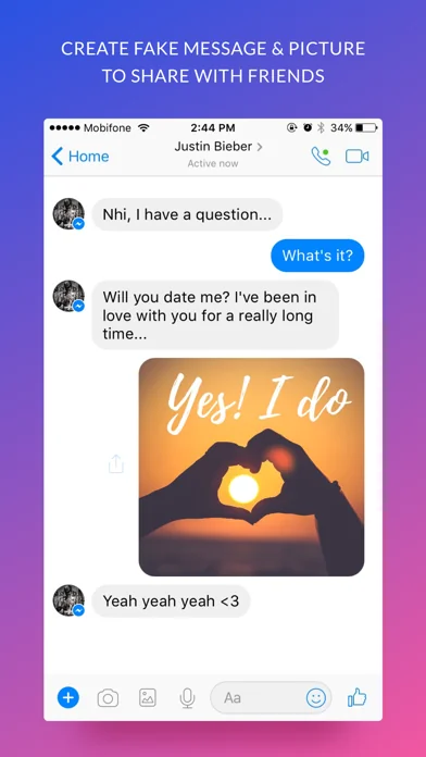 iFake - Funny Fake Messages Creator