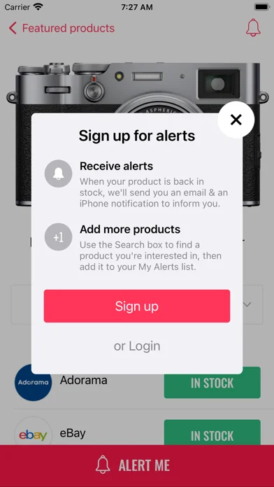 HotStock - in-stock alerts screenshot 3