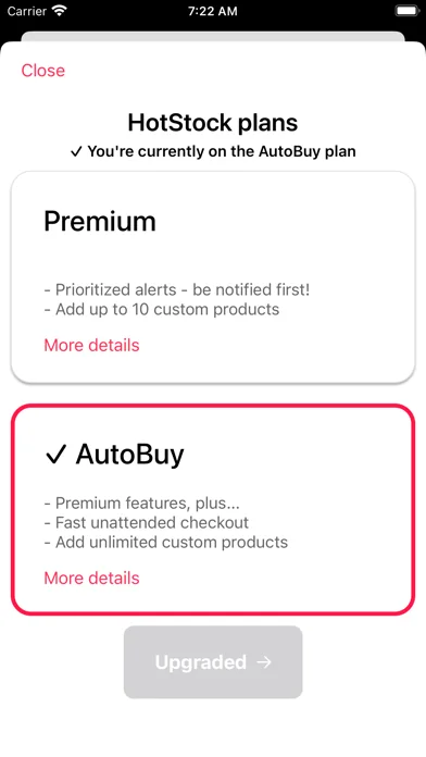 HotStock - in-stock alerts screenshot 4