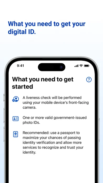 Bluink eID-Me Digital ID screenshot 2