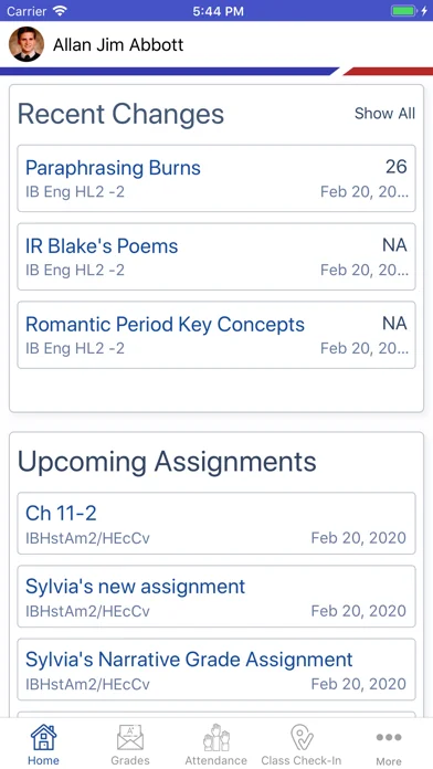 Aeries Mobile Portal screenshot 1