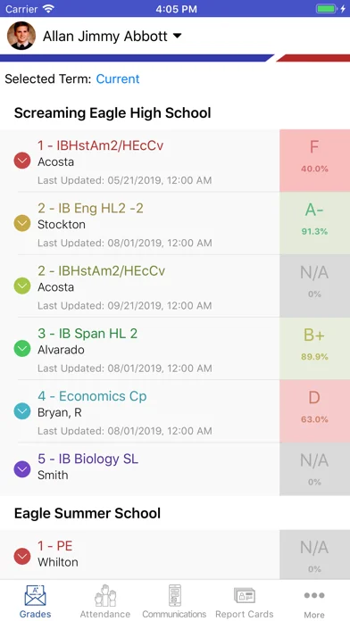Aeries Mobile Portal screenshot 4