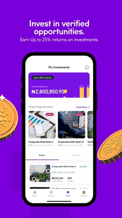 PiggyVest: Save & Invest Today screenshot 3
