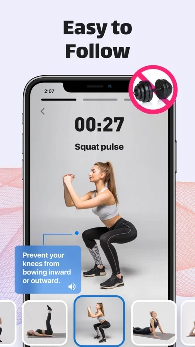 Frauen Fitness zum Abnehmen screenshot 2
