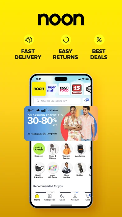noon Shopping, Food, Grocery screenshot 1