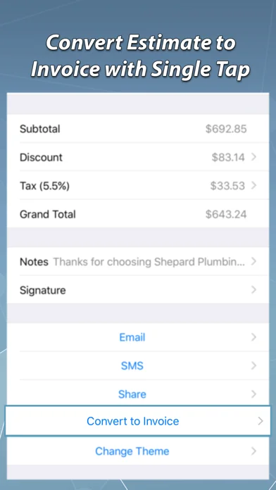 Invoice & Estimate Maker screenshot 4