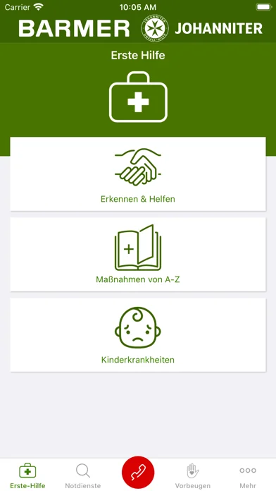 Kindernotfall-App