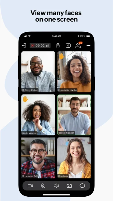 Zoho Meeting - Online Meetings screenshot 1