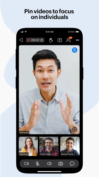 Zoho Meeting - Online Meetings screenshot 2