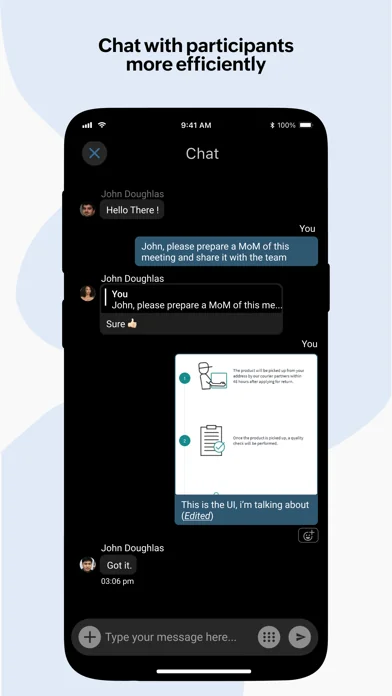 Zoho Meeting - Online Meetings screenshot 4