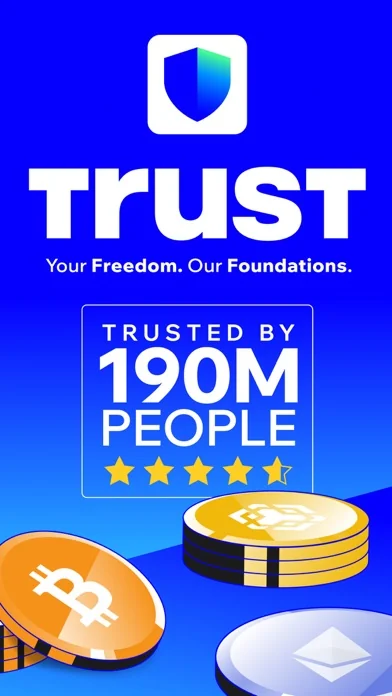 Trust: Crypto & Bitcoin Wallet screenshot 1