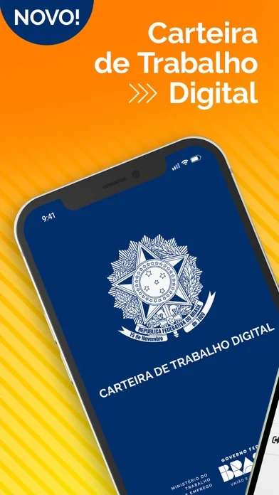 Carteira de Trabalho Digital screenshot 1