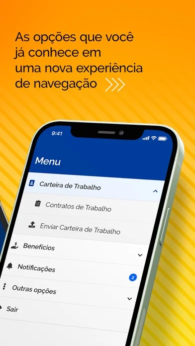Carteira de Trabalho Digital screenshot 2
