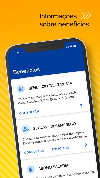 Carteira de Trabalho Digital screenshot 4