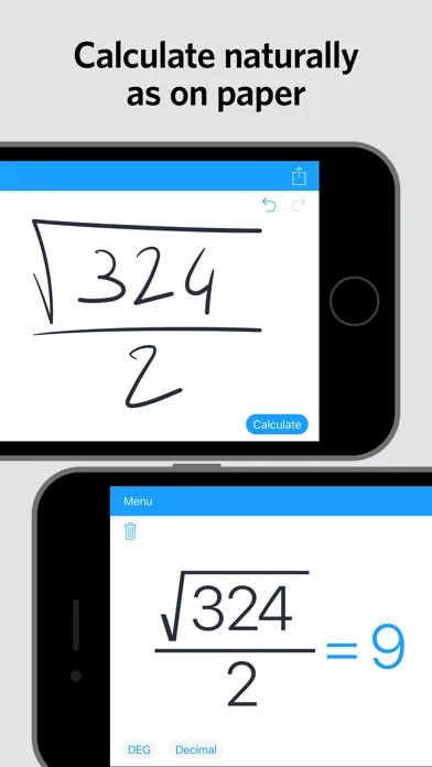 MyScript Calculator screenshot 1