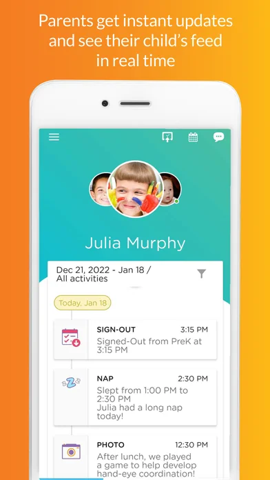 Procare: Childcare App screenshot 1