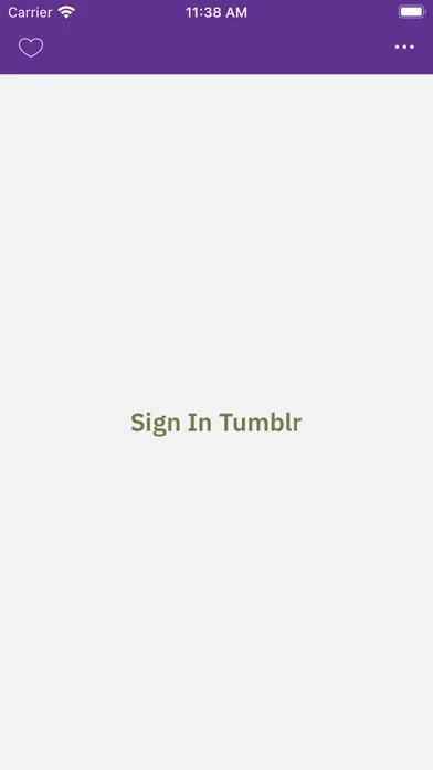 T plus one - A tumblr client