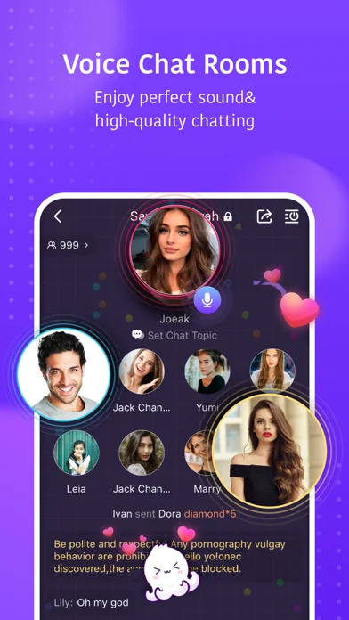 Hello Yo – Group Chat Rooms screenshot 1