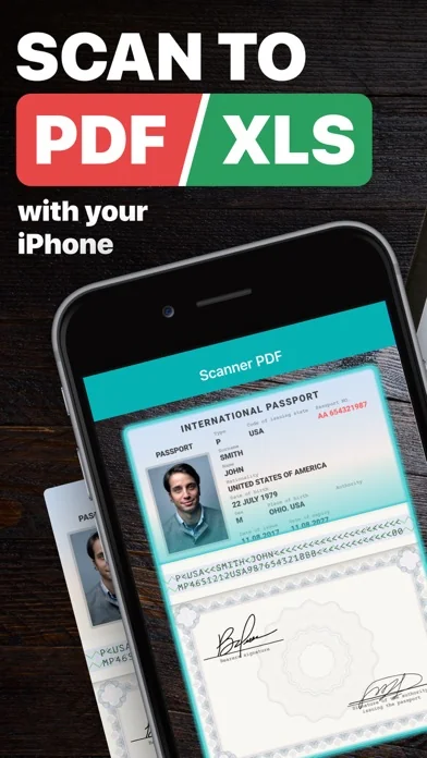Scanner PDF: dokumente scannen