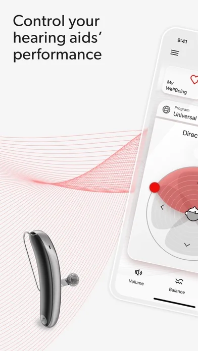 Signia App screenshot 1