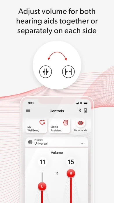 Signia App screenshot 3