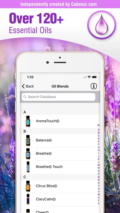 doTERRA Essential Oils Guide. screenshot 2