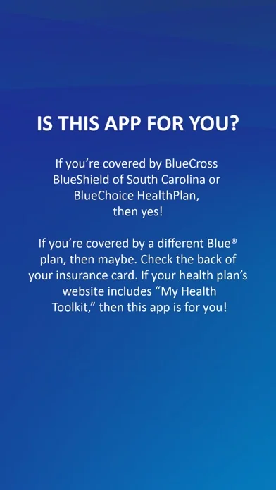 My Health Toolkit® for BCBS screenshot 1