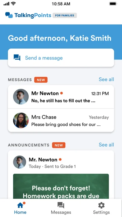 FAMILIES | TalkingPoints screenshot 1