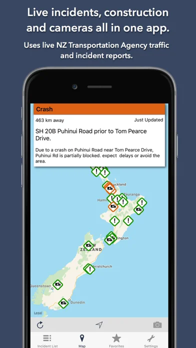 NZ Roads Traffic & Cameras